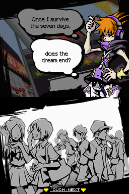 Pantallazo de World Ends With You, The para Nintendo DS