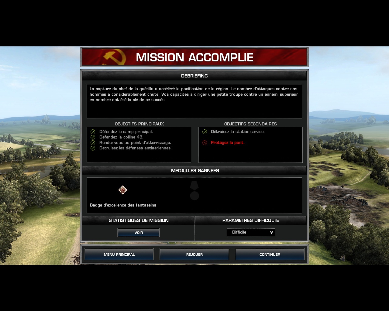 Pantallazo de World In Conflict: Soviet Assault para PC