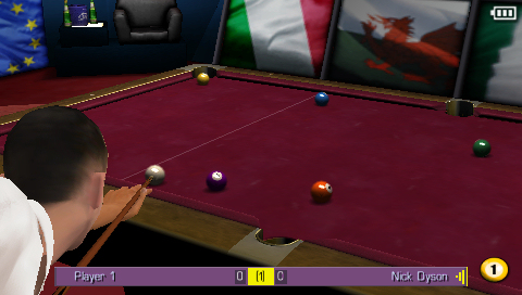 Pantallazo de World Pool Championship 2007 para PSP