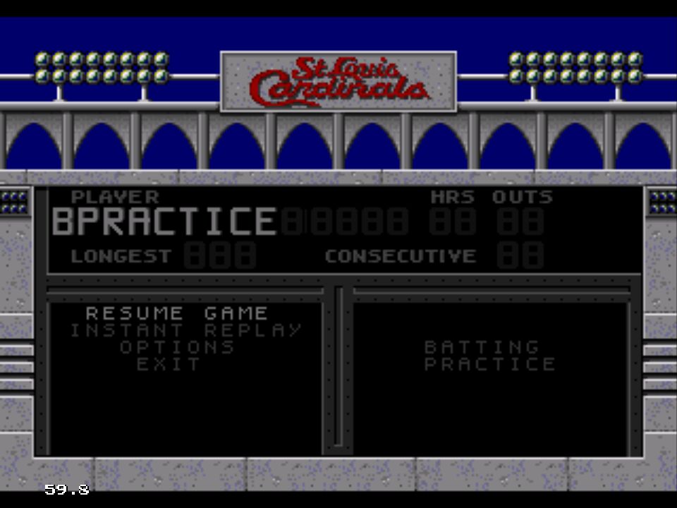 Pantallazo de World Series Baseball 95 para Sega 32x
