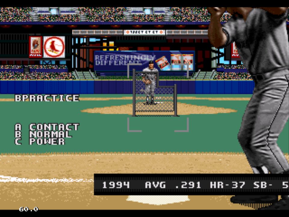 Pantallazo de World Series Baseball 95 para Sega 32x