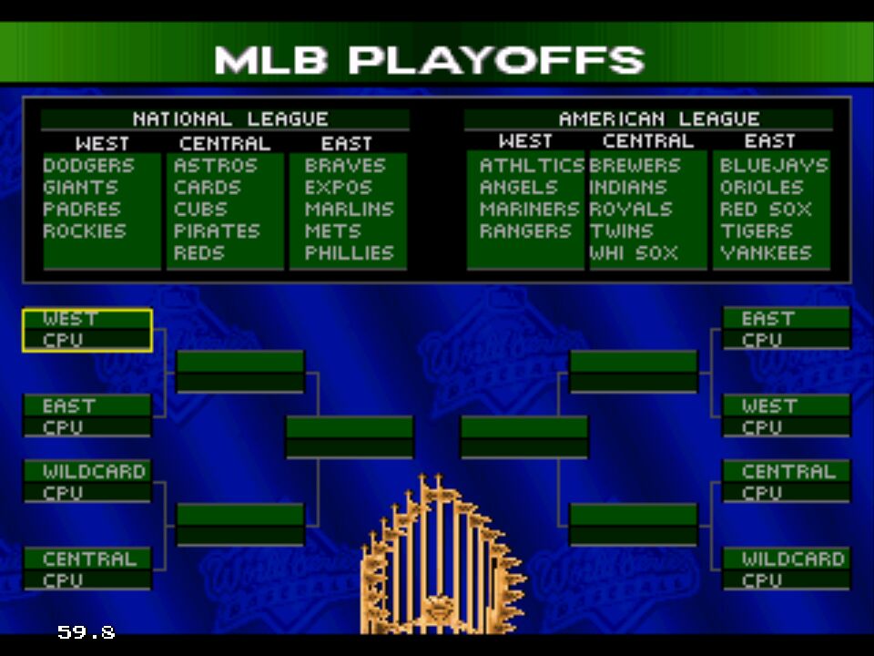 Pantallazo de World Series Baseball 95 para Sega 32x
