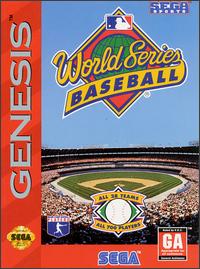 Caratula de World Series Baseball para Sega Megadrive
