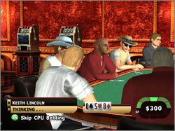 Pantallazo de World Series of Poker para PSP