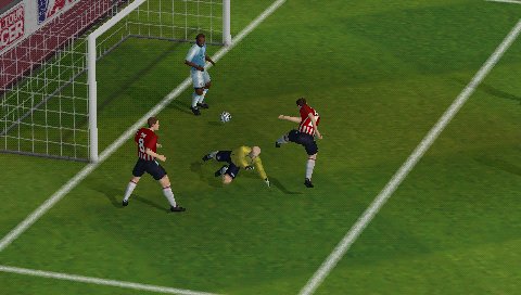 Pantallazo de World Tour Soccer : Challenge Edition para PSP