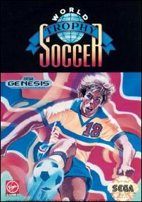 Caratula de World Trophy Soccer para Sega Megadrive
