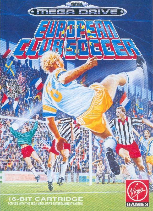 Caratula de World Trophy Soccer para Sega Megadrive