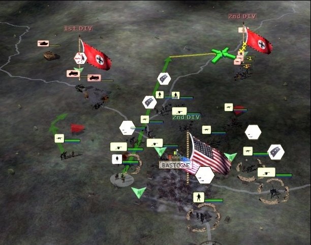 Pantallazo de World War II General Commander - Operation: Watch on the Rhine para PC