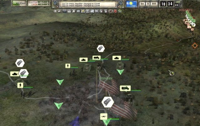 Pantallazo de World War II General Commander - Operation: Watch on the Rhine para PC