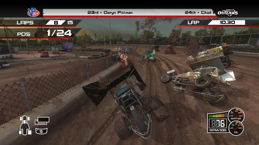Pantallazo de World of Outlaws: Sprint Cars para Xbox 360
