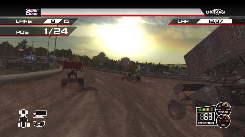 Pantallazo de World of Outlaws: Sprint Cars para Xbox 360