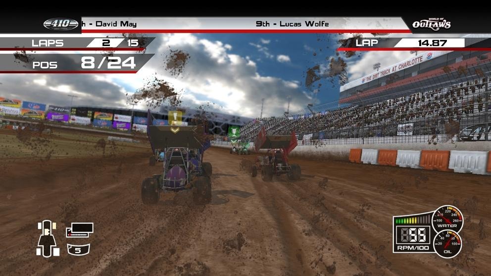 Pantallazo de World of Outlaws: Sprint Cars para Xbox 360