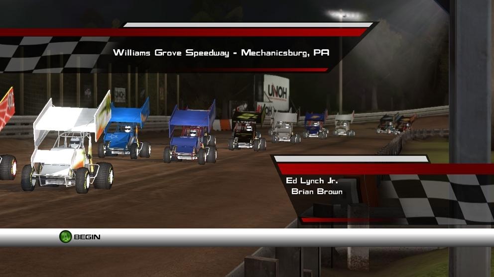 Pantallazo de World of Outlaws: Sprint Cars para Xbox 360