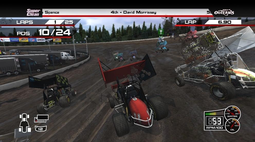 Pantallazo de World of Outlaws: Sprint Cars para Xbox 360