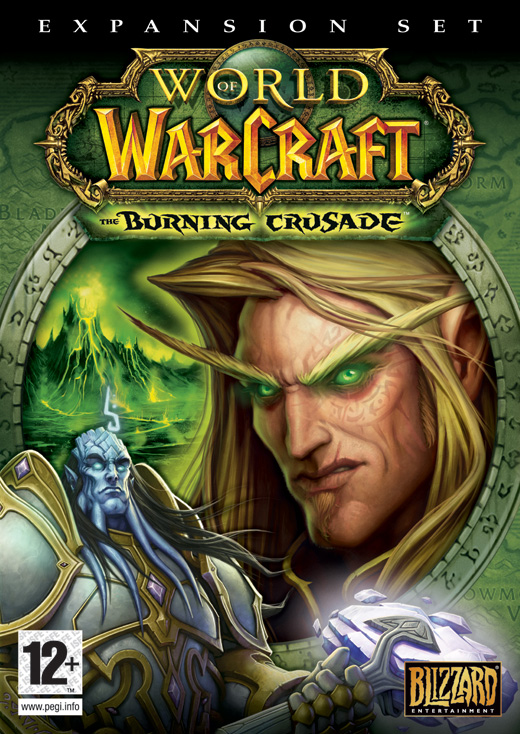 Caratula de World of Warcraft: The Burning Crusade para PC