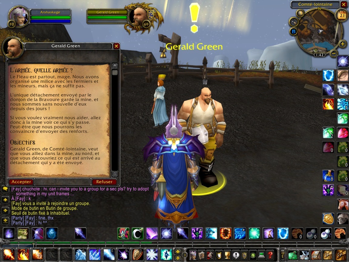 Pantallazo de World of Warcraft: Wrath of the Lich King para PC