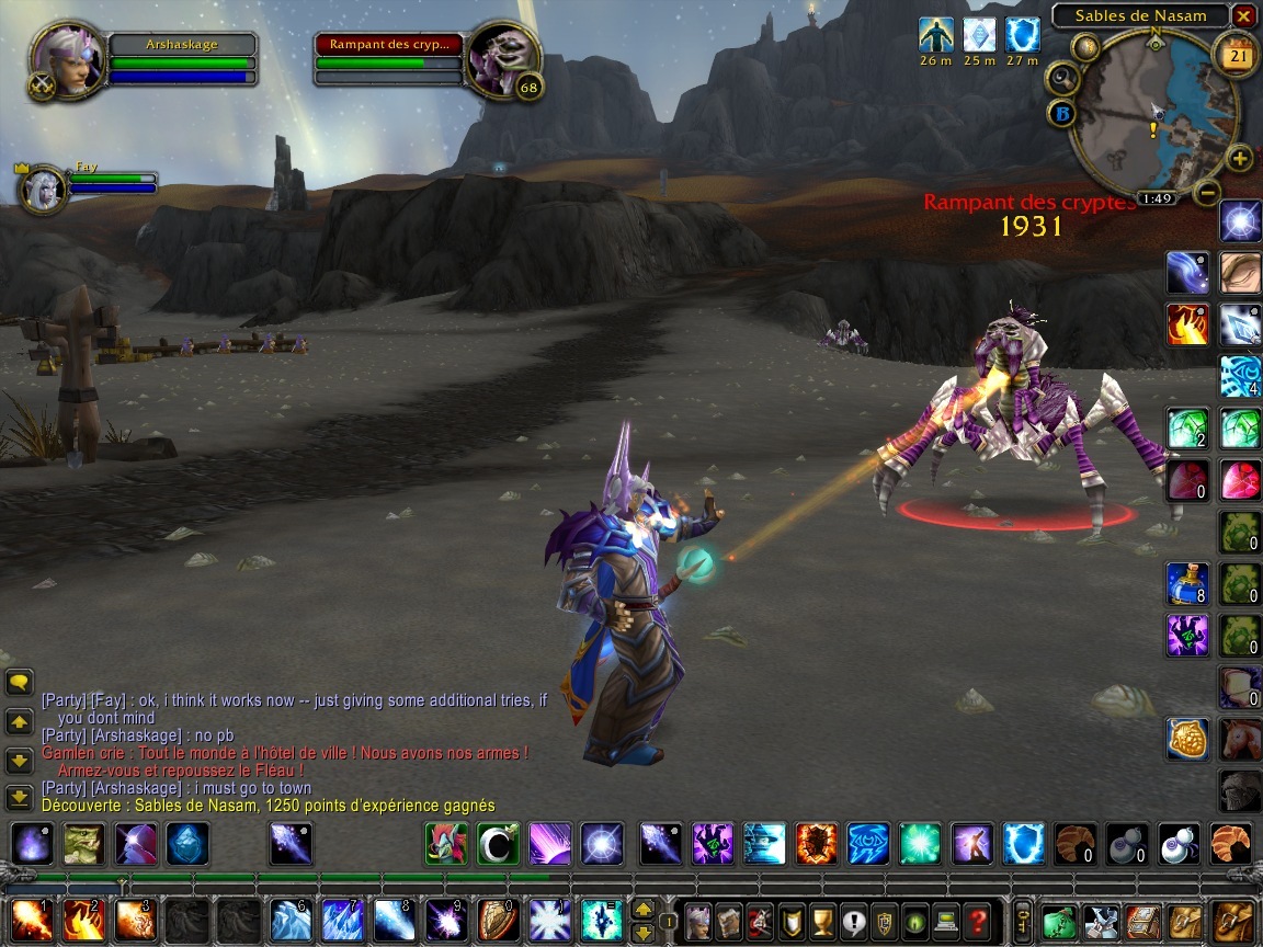 Pantallazo de World of Warcraft: Wrath of the Lich King para PC