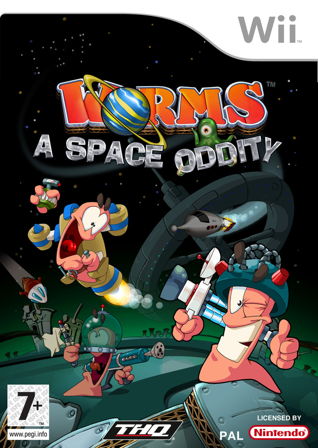 Caratula de Worms: A Space Oddity para Wii