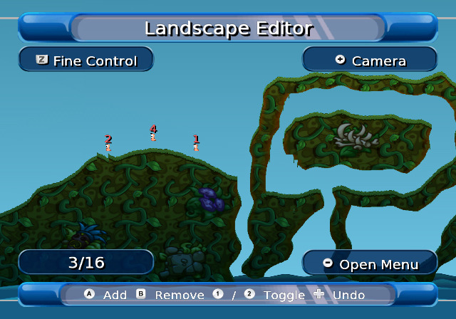 Pantallazo de Worms: Battle Islands (Wii Ware) para Wii