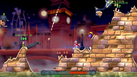 Pantallazo de Worms: Open Warfare para PSP