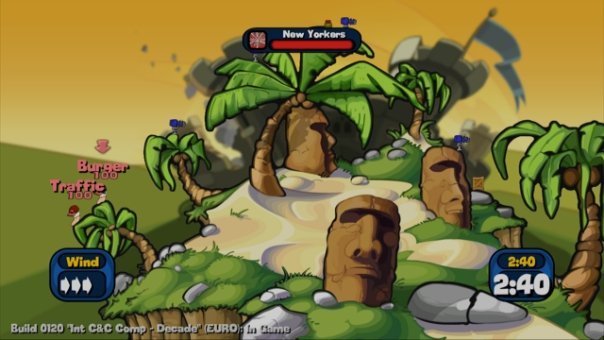 Pantallazo de Worms 2: Armageddon (Xbox Live Arcade) para Xbox 360