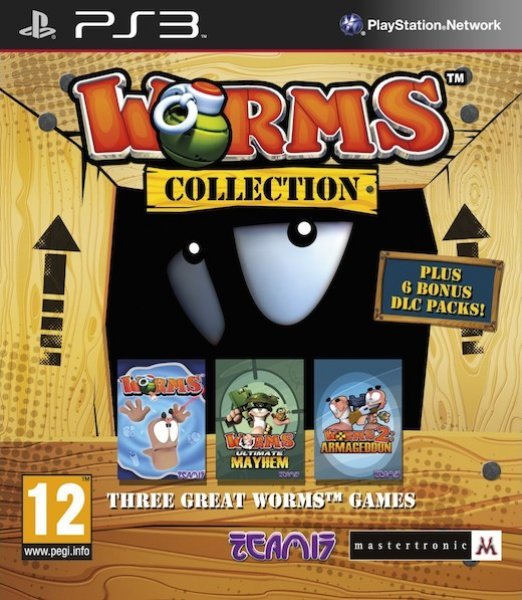 Caratula de Worms Collection para PlayStation 3
