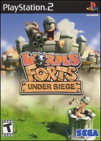 Caratula de Worms Forts: Under Siege! para PlayStation 2