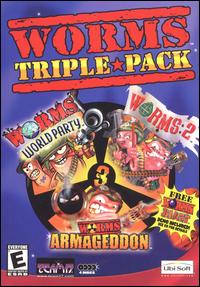 Caratula de Worms Triple Pack para PC