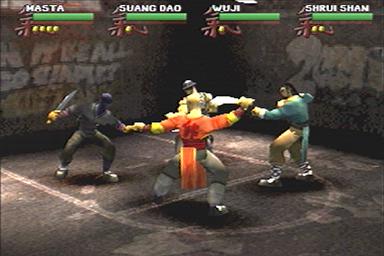 Pantallazo de Wu-Tang: Taste the Pain para PlayStation