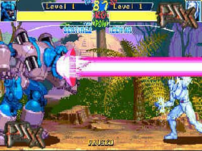 Pantallazo de X-Men: Children of the Atom para PlayStation