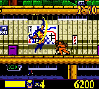 Pantallazo de X-Men - Wolverine's Rage para Game Boy Color