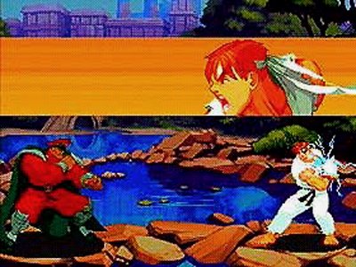 Pantallazo de X-Men vs. Street Fighter EX Edition para PlayStation