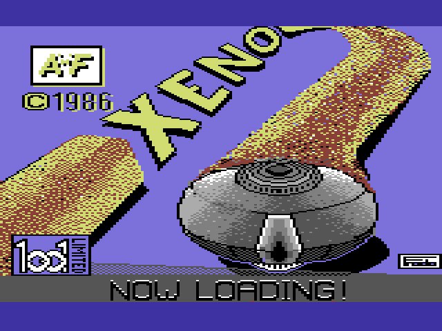 Pantallazo de Xeno para Commodore 64