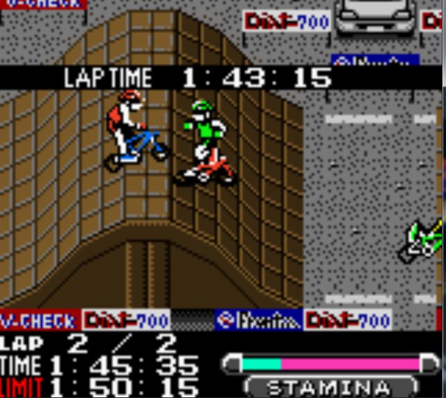 Pantallazo de Xtreme Wheels para Game Boy Color
