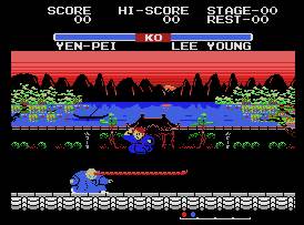 Pantallazo de Yie Ar Kung Fu 2 para MSX