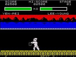 Pantallazo de Yie Ar Kung Fu 2 para Spectrum