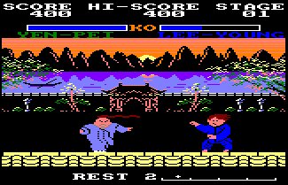 Pantallazo de Yie Ar Kung Fu II para Amstrad CPC