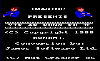 Pantallazo de Yie Ar Kung Fu II para Amstrad CPC