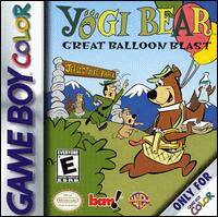 Caratula de Yogi Bear: Great Balloon Blast para Game Boy Color