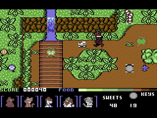 Pantallazo de Yogi Bear & Friends in the Greed Monster: A Treasure Hunt para Commodore 64