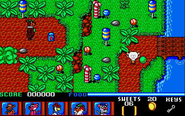 Pantallazo de Yogi Bear & Friends in the Greed Monster para Atari ST