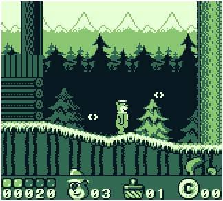 Pantallazo de Yogi Bear in Yogi Bear's Goldrush para Game Boy