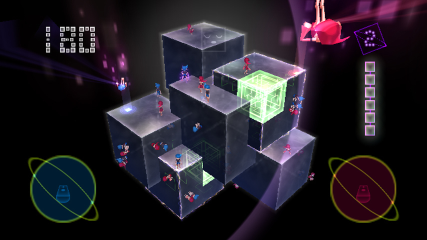 Pantallazo de You, me, and the Cubes (Wii Ware) para Wii