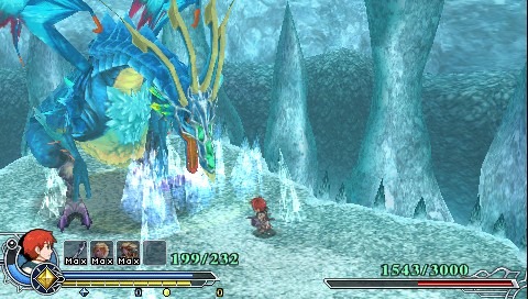 Pantallazo de Ys: The Oath in Felghana para PSP