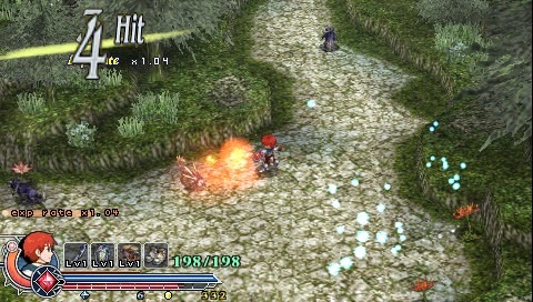 Pantallazo de Ys: The Oath in Felghana para PSP