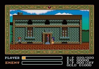 Pantallazo de Ys III: Wanderers from Ys para Sega Megadrive