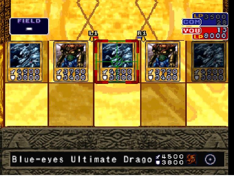 Pantallazo de Yu-Gi-Oh!: Forbidden Memories para PlayStation