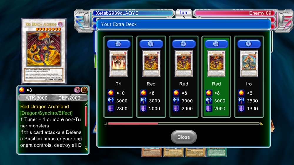 Pantallazo de Yu-Gi-Oh! 5Ds Decade Duels Plus para Xbox 360