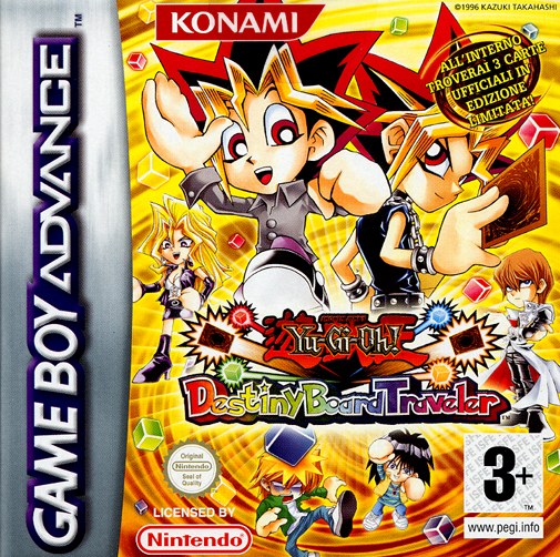 Caratula de Yu-Gi-Oh! Destiny Board Traveler para Game Boy Advance