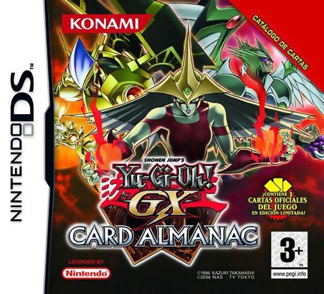 Caratula de Yu-Gi-Oh! GX Card Almanac para Nintendo DS